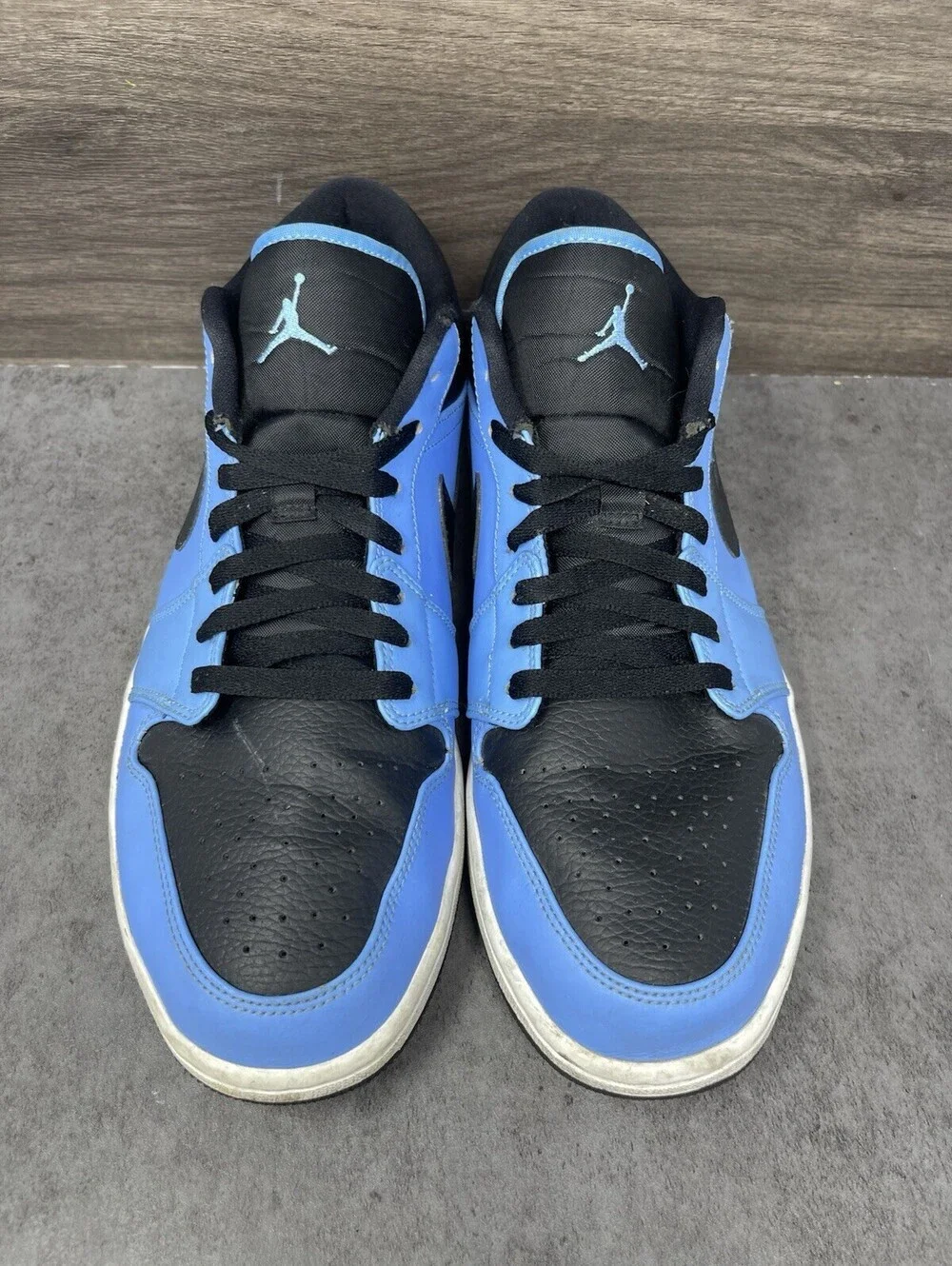 Air Jordan 1 Low University Blue Size 13 Mens Basketball Shoes 553558-403